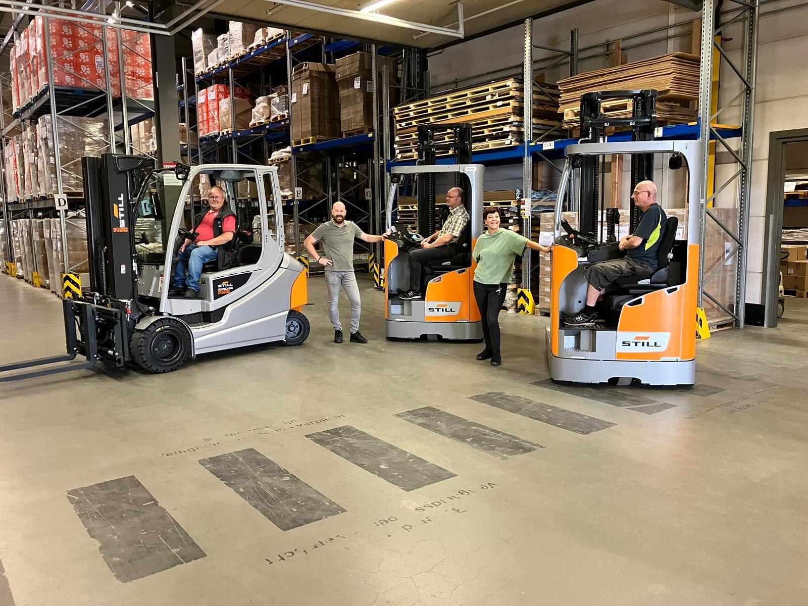 Nieuwe STILL trucks voor Orionis Walcheren